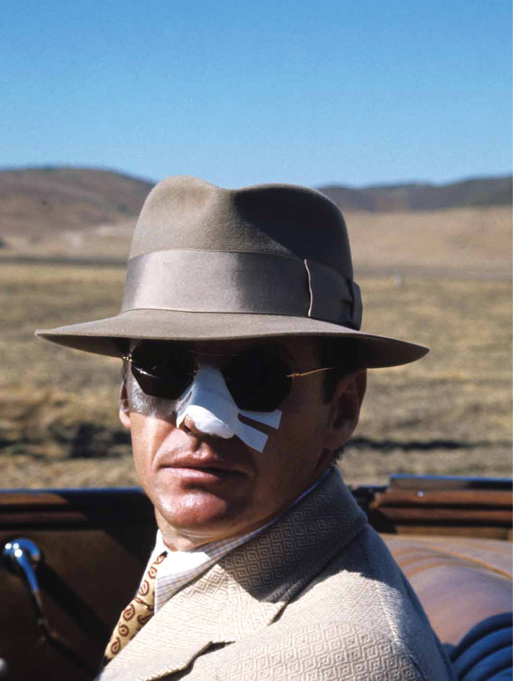Steve Schapiro Jack Nicholson as Jake Gittes in „Chinatown“ by Roman Polanski, Los Angeles 1974 © Steve Schapiro